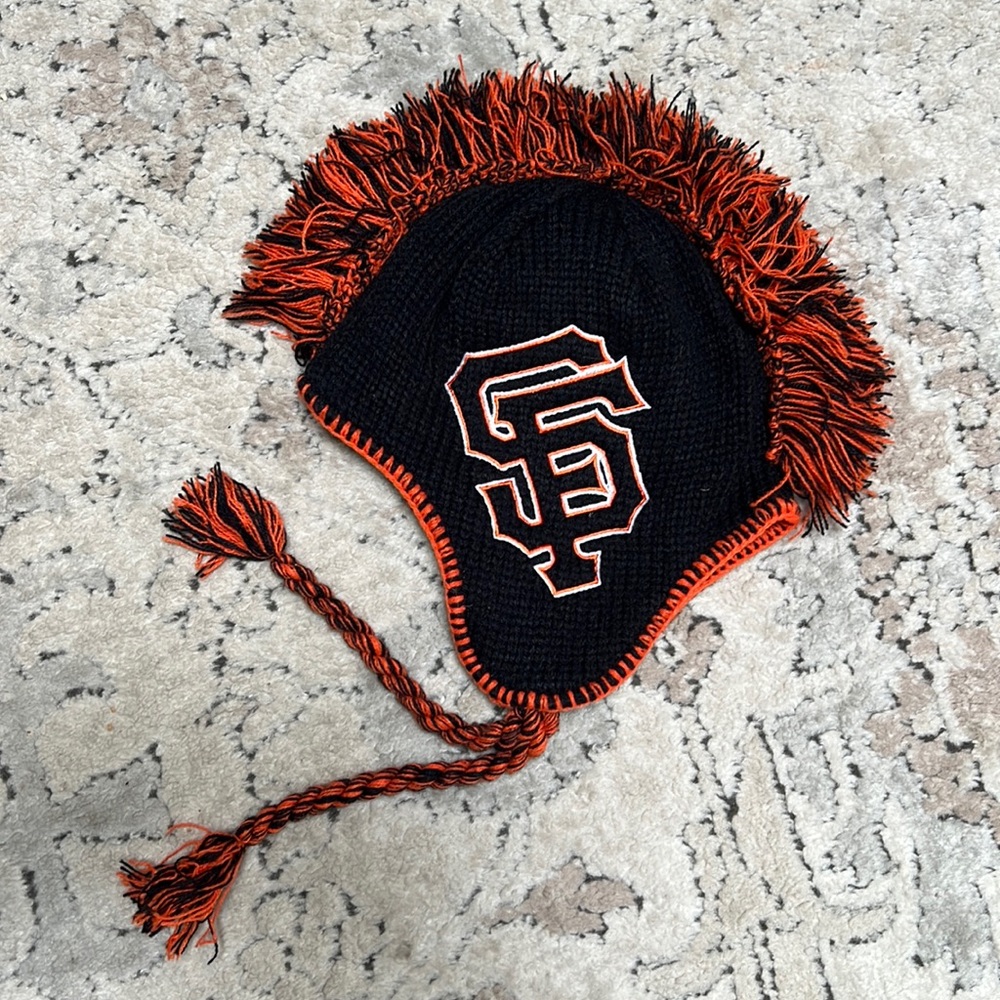 SF Giants Mohawk Beanie